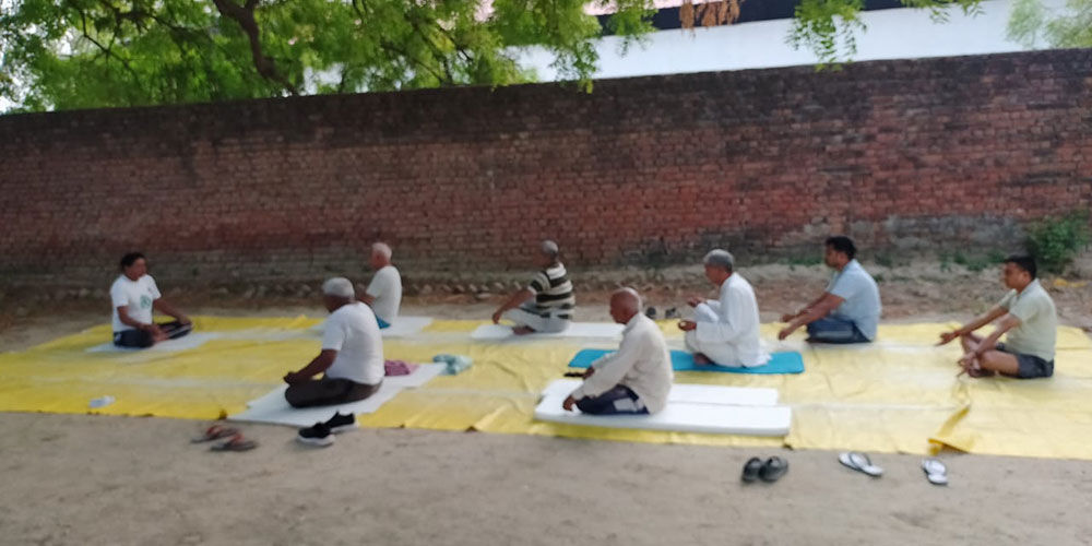 KASHI KRISHAK INTER COLLEGE DAILY YOG PRATICE DATE: 27-05-2025